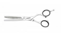 Ножиці перукарські Jaguar Gold Line Diamond E 39 (філіровочні, 5.5) J-21555