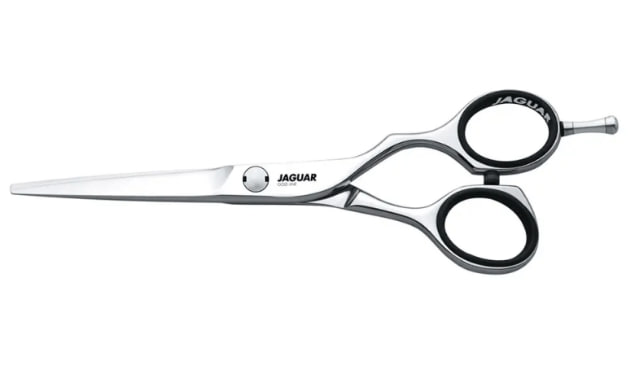 Ножиці перукарські Jaguar Gold Line Diamond E (прямі, 5.5) 
