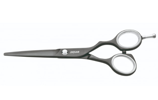 Ножиці прямі 5.0" Diamond E CF для стрижки професійні Jaguar Gold Line арт. J-21151