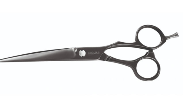 Ножиці прямі 5.5" Xenox Titan для стрижки професійні Jaguar Gold Line арт. J-27155-2