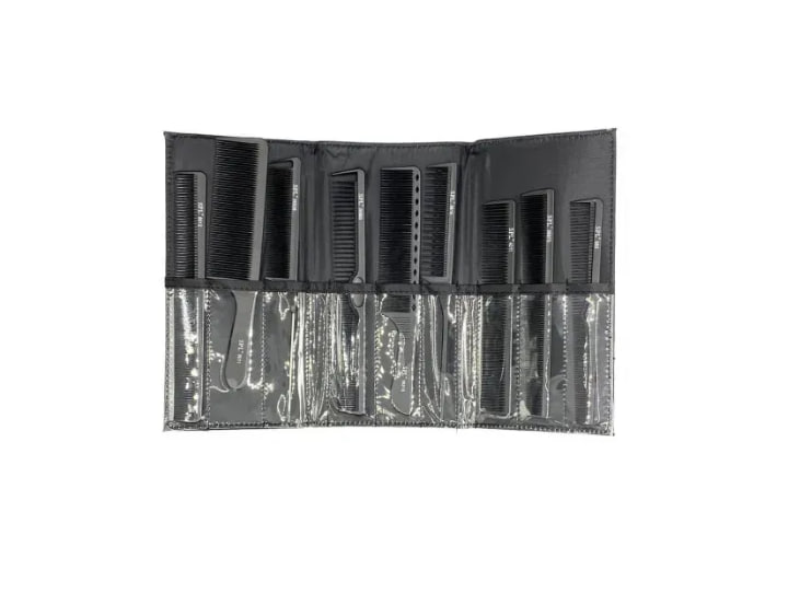 SPL Набір з 9 карбонових гребінців в чохлі