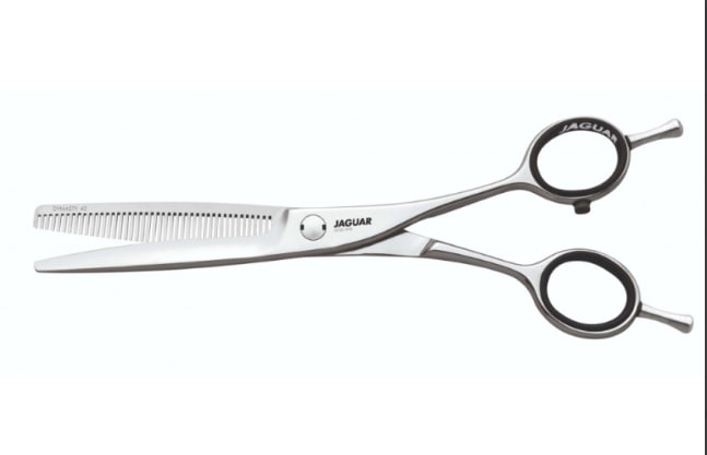 Ножиці філірувальні 6.0" 42 зубці Dynasty для стрижки професійні Jaguar Gold Line арт. J-22600