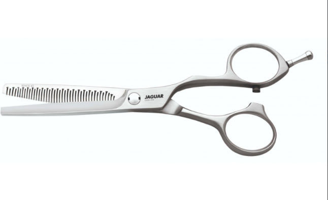Ножиці філірувальні 6.0" 43 зубці Xenox для стрижки професійні Jaguar Gold Line арт. J-27600