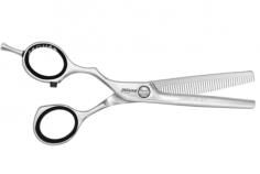 Ножиці філірувальні для шульги 5.25" 40 зубців Lumen 40 Left для стрижки професійні Jaguar White Line арт. J-48526