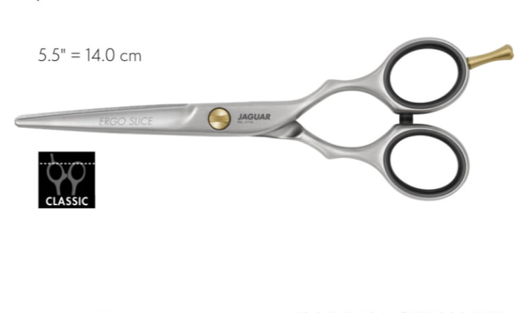 Ножиці перукарські Jaguar Pre Style Relax (прямі, 5.5) J-82355