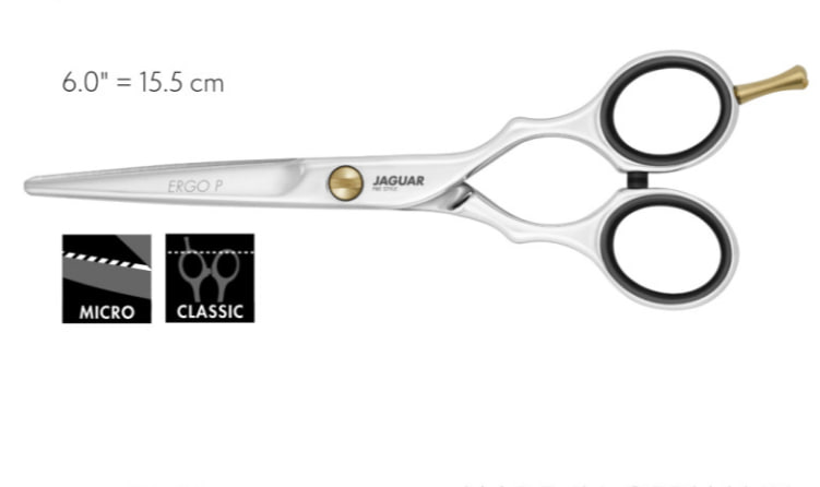 Ножиці для стрижки Jaguar Prestyle Ergo Polish. Довжина 6.00 дюймів, J-82660