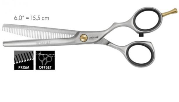 Ножиці перукарські Jaguar Pre Style Relax 43 (філіровочні, 6.0) J-83960