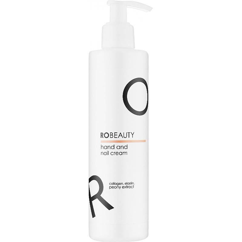 Robeauty Крем для рук та нігтів з колагеном, еластином та екстрактом півонії 250мл