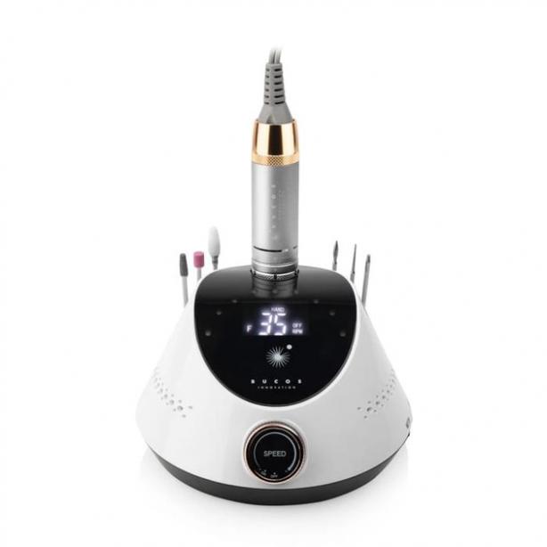 Фрезер для манікюру Bucos Nail Drill X2 Pro White Pearl 65W/35000 об.