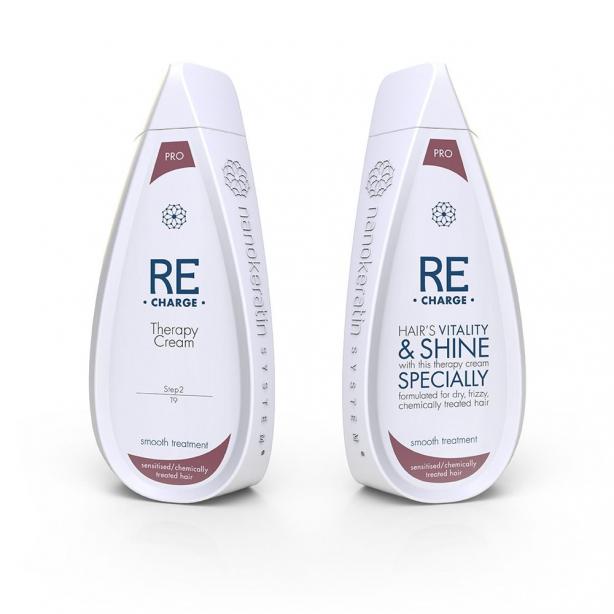 Кератин Крем для освітленого волосся Recharge Therapy Cream 320 мл