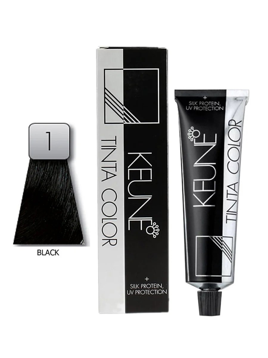 Перманентна фарба для волосся Tinta Color -1 black 60 мл
