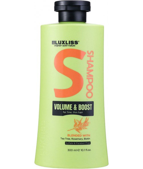 LUXLISS VOLUME & BOOST SHAMPOO Для обʼєму 300мл