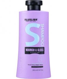 LUXLISS NOURISH & GLOSS SHAMPOO Для живлення та блиску 300мл
