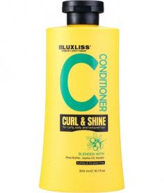 LUXLISS CURL & SHINE CONDITIONER Для кучерявого волосся 300мл