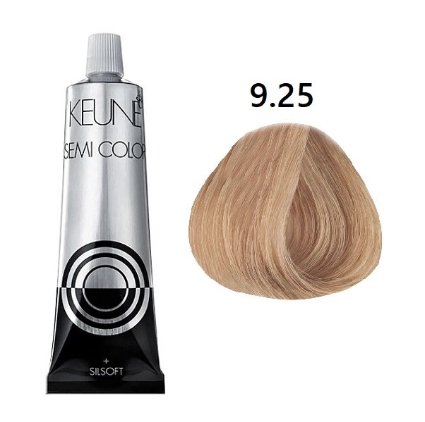 KEUNE SEMI COLOR Напівперманентна фарба для волосся-9.25 Very Light Pearl Mahogany Blonde