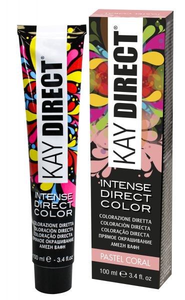 KAY DIRECT полуперманентна фарба прямого фарбування 100мл  Пастель Корал