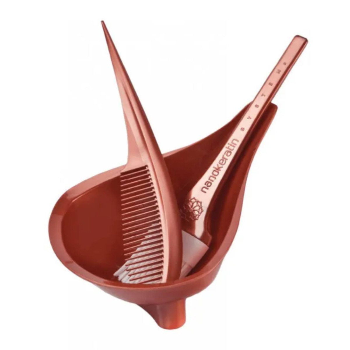  Пензлик, мисочка, гребінь Treat Set - Bronze Набір 