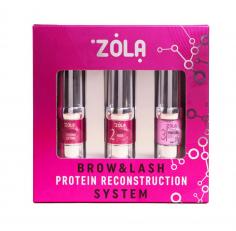 ZOLA Набір для ламінування Brow&Lash Protein Reconstruction System
