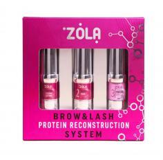 ZOLA Набір для ламінування Brow&amp;Lash Protein Reconstruction System