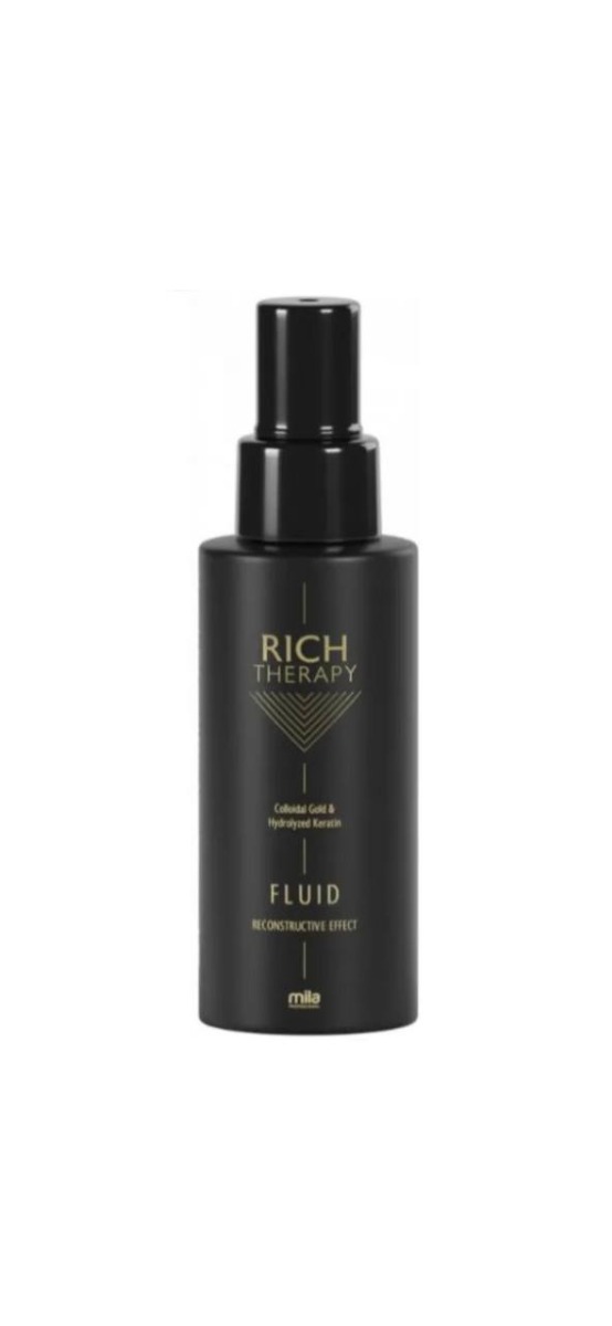 флюїд з кератином , купити флюїд для волосся з кератином , флюїд з колоїдним золотом , розгладжуючий флюїд , RICH THERAPY , придбати кератиновий флюїд для волосся