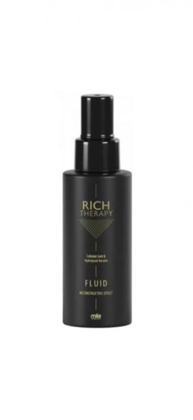 флюїд з кератином , купити флюїд для волосся з кератином , флюїд з колоїдним золотом , розгладжуючий флюїд , RICH THERAPY , придбати кератиновий флюїд для волосся