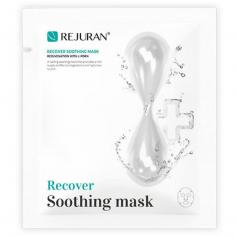 Заспокійлива маска для відновлення шкіри Rejuran Recover Soothing Mask 1шт