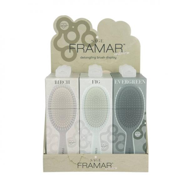 Дисплей - 9 щіток для волосся Detangle Brush Display - Dark - фото 4