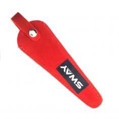 Чохол Sway для 1 ножиць замшевий червоний