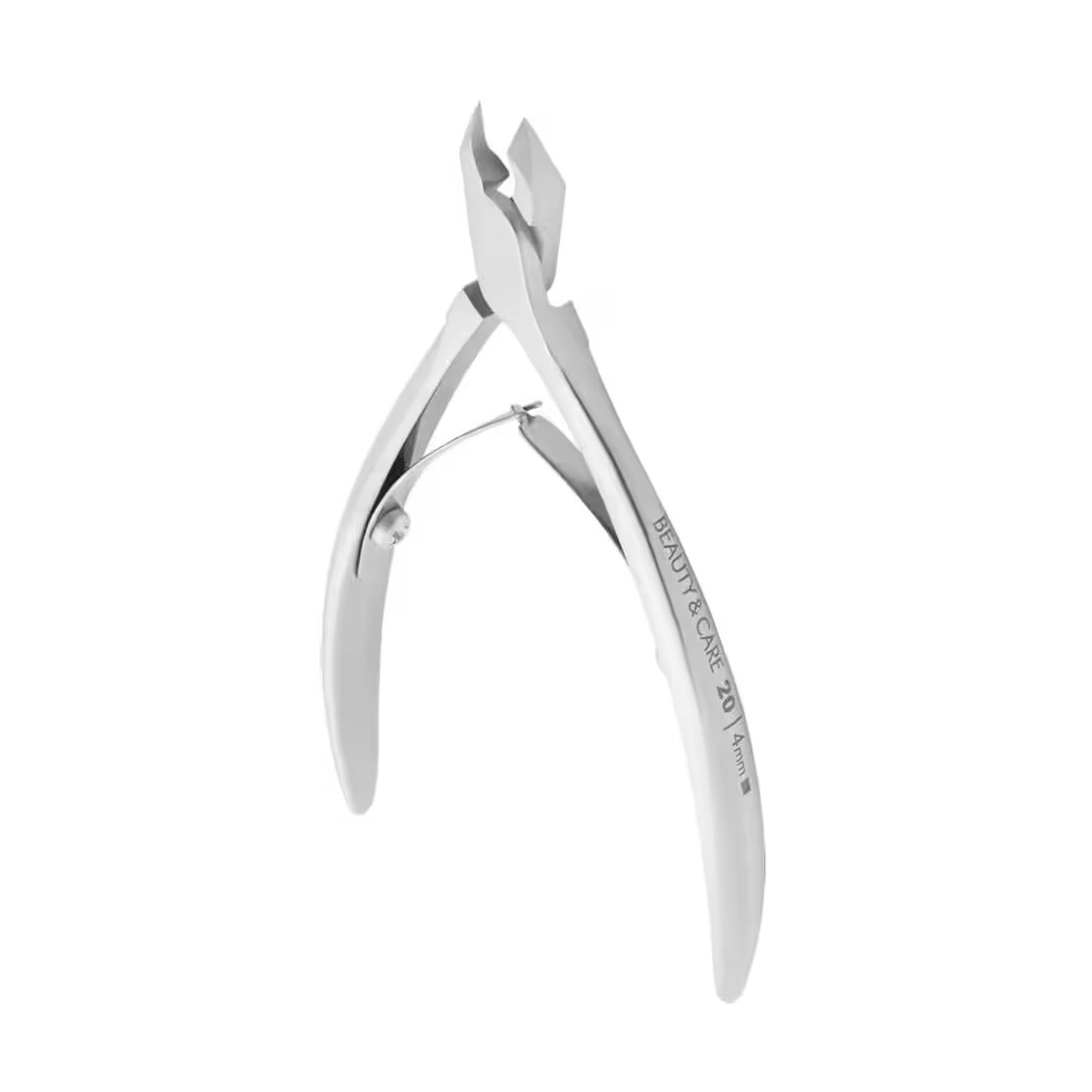  Кусачки "Beauty & Care" NBC-20-4 для шкіри [ріжуча частина 4 мм] - фото 2