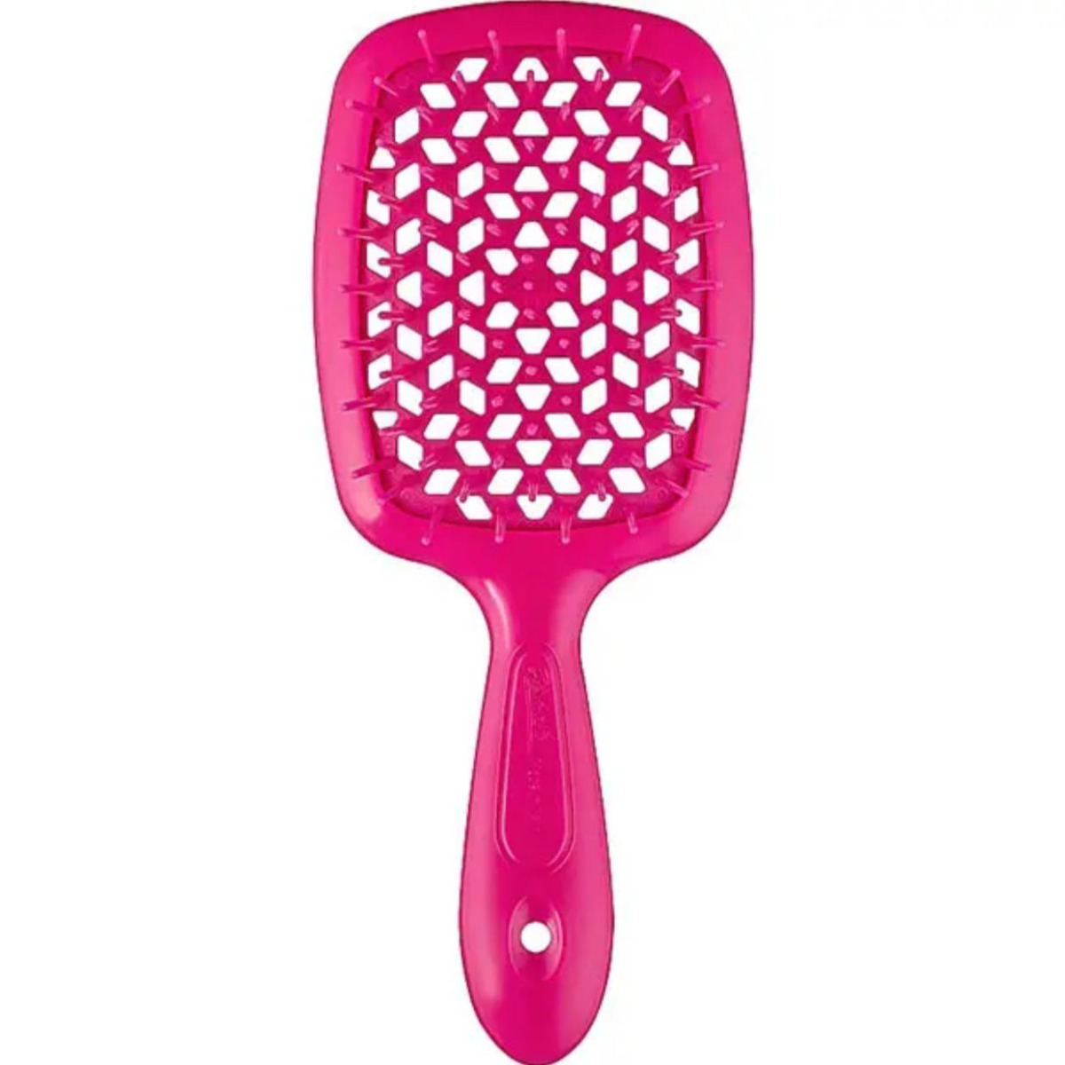 Гребінець для волосся Janeke Superbrush 1830 the Original Italian-Неоновий рожевий