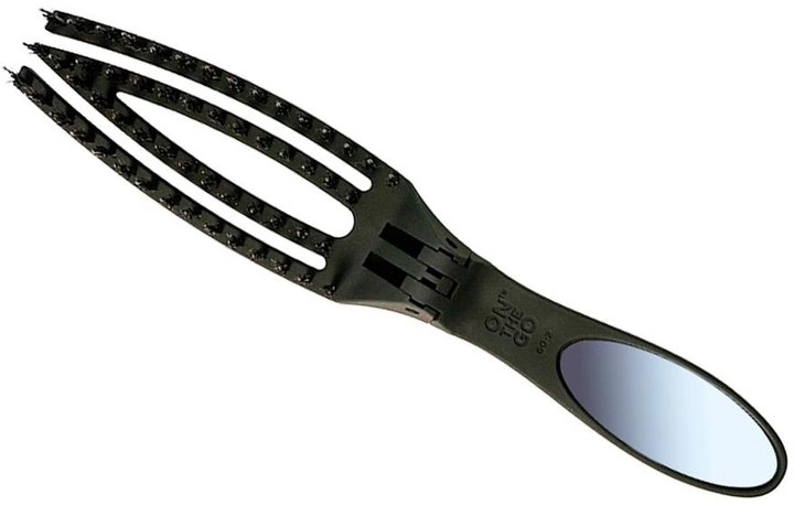 Щітка масажна FingerBrush CARE GO Boar&amp;Nylon Black