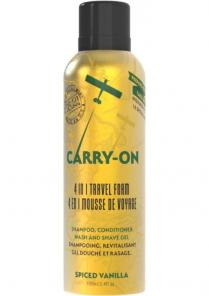 Carry On 4-1 Travel Foam Spiced Vanilla Багатозадачна піна 4 в 1 
