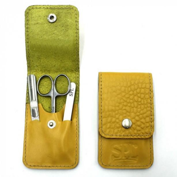 Манікюрний набір SPL жовтий 77906S