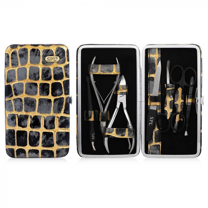 Манікюрний набір SPL Сіро-золотий   77904AA