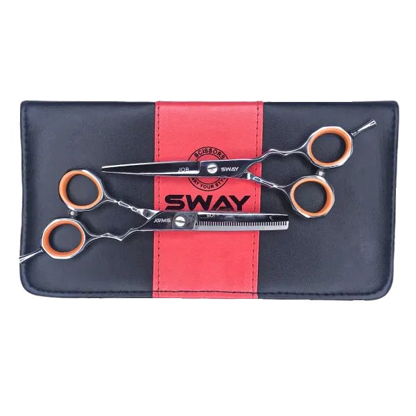 Набір перукарських ножиць Sway Job 504 розмір 5,5 - фото 1