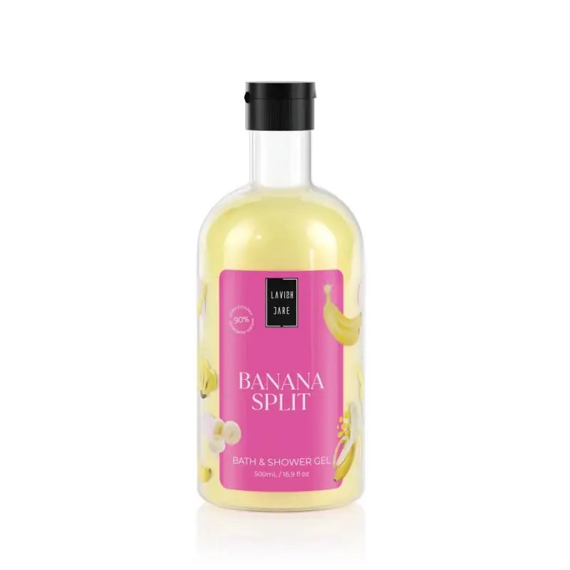 SHOWER GEL - BANANA SPLIT Гель для душу з ароматом банану 500мл