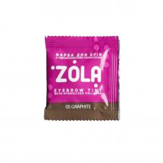 Zola Фарба для брів з колагеном Eyebrow Tint With Collagen 05 Graphite 5ml