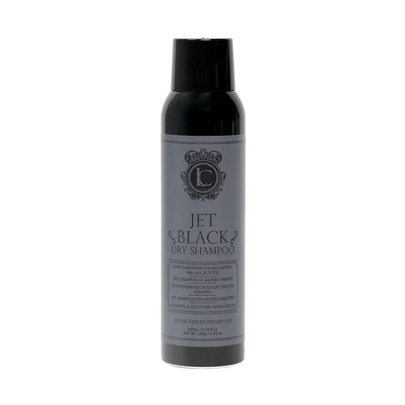 DRY SHAMPOO JET BLACK Сухий шампунь для темного волосся 200 мл