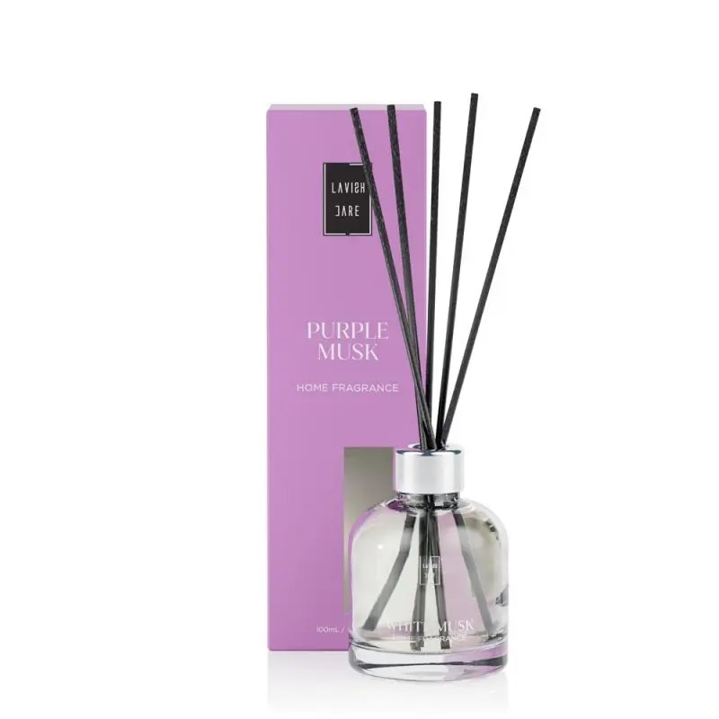 HOME FRAGRANCE - PURPLE MUSK Аромадифузор для дому з ароматом квітки мускусу 100 мл