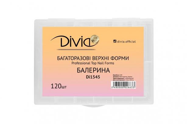 Divia - Багаторазові верхні форми Di1545 [Балерина] (120 шт)