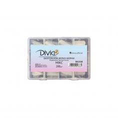 Divia - Багаторазові верхні форми Di1550 МІКС (288 шт)