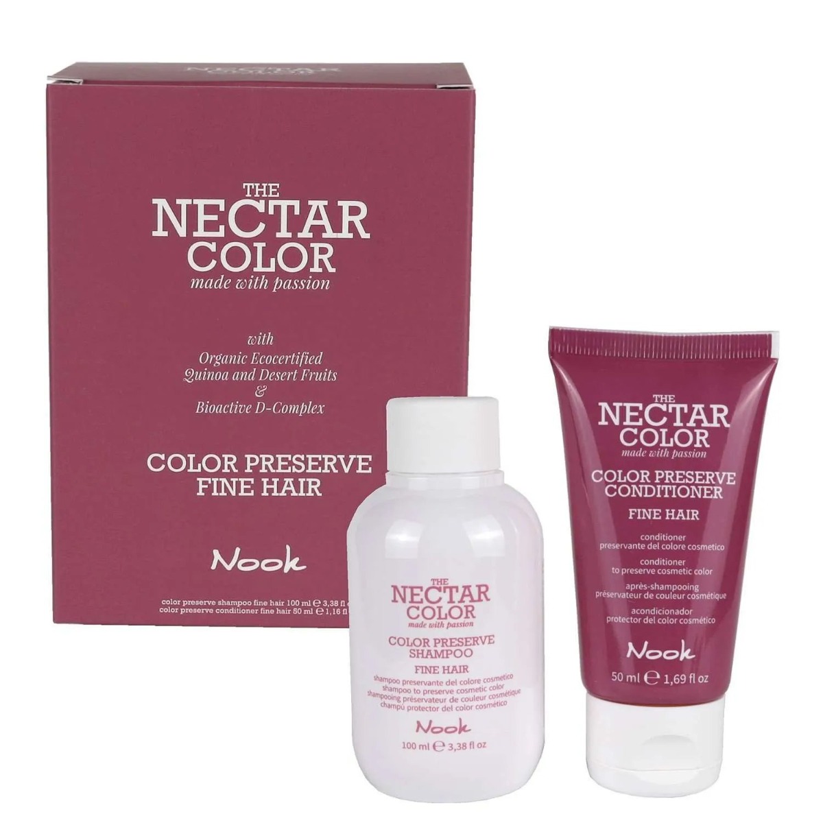 The NECTAR COLOR Набір для захисту кольору для тонкого та нормал 