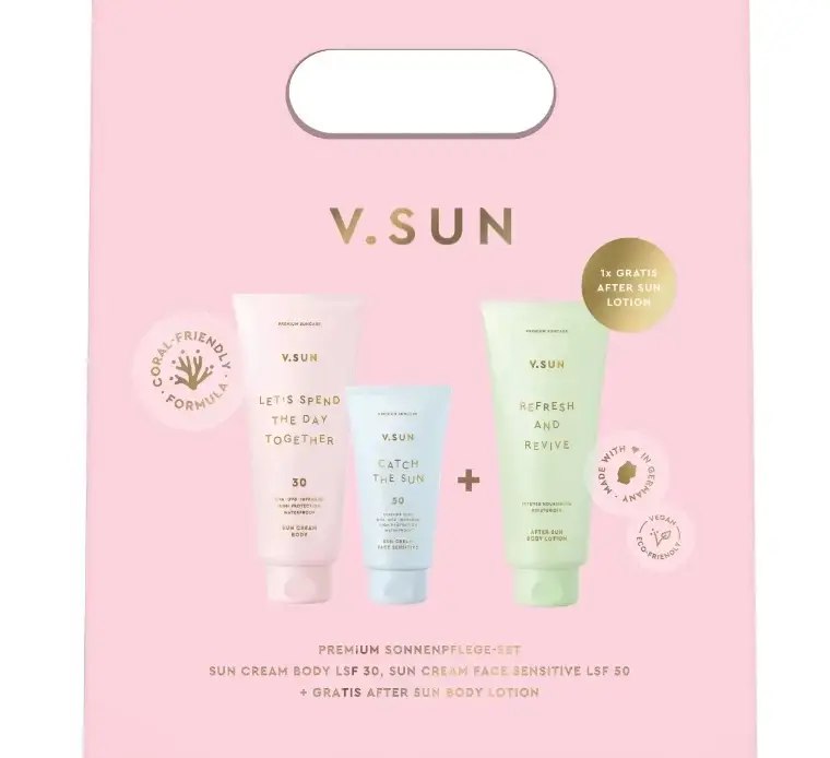 Літній набір догляду за шкірою V. Sun Set 