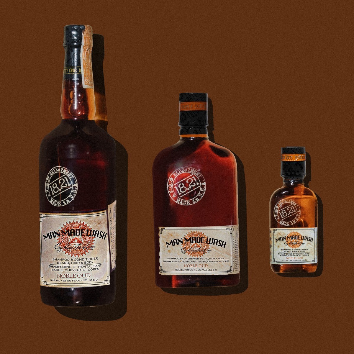 Шампунь, кондиціонер та гель для душу Sweet Tobacco 3 в 1 - фото 2