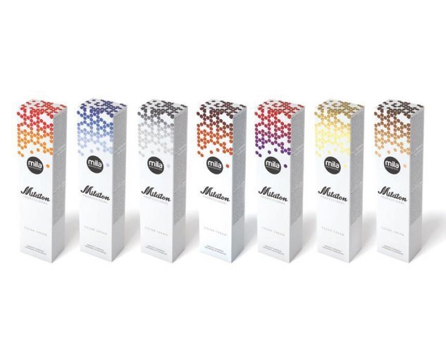 Крем фарба з кератином Milaton Professional - фото 2