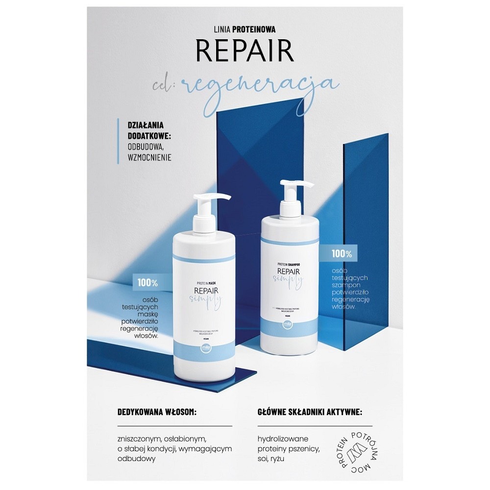 Маска відновлююча Simply Repair Protein 950 мл - фото 2