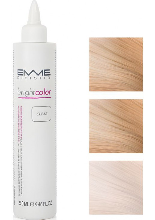 Прямий пігмент з протеїнами папайї та білого чаю Brightcolor 280 мл