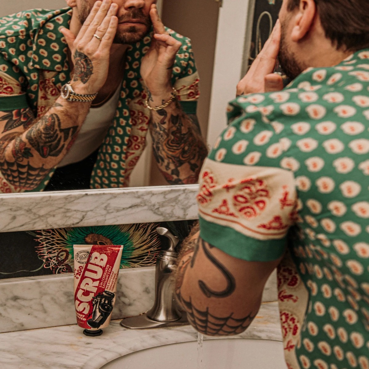 Скраб для обличчя, тіла та шкіри голови Octane 200 Face, Body & Scalp Scrub 178 мл - фото 4