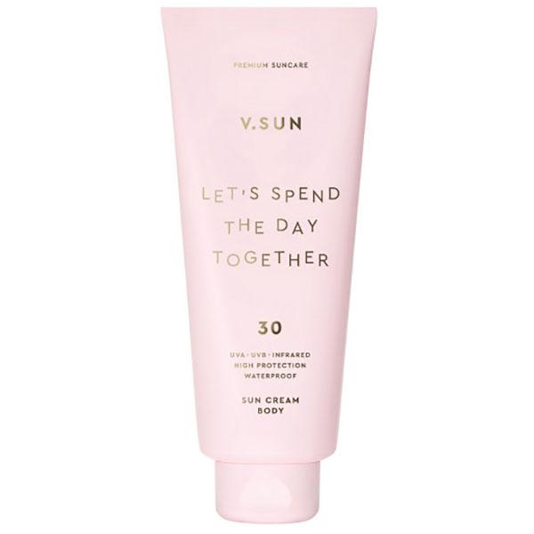 Сонцезахисний крем для тіла V.SUN, sun cream body SPF 30 200 мл