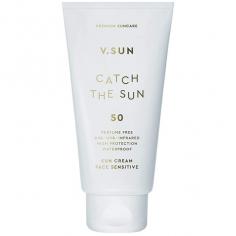 Сонцезахисний крем для обличчя V.SUN, sun cream face sensitive SPF 50 Perfume Free 75 мл